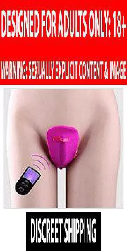 Vibrating Panties Strap 10 Function Wireless Remote Control Rechargeable  Women