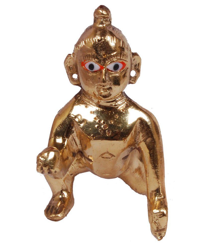     			Nitin collection Brass Krishna Idol