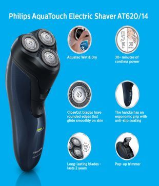 philips trimmer aquatouch at620