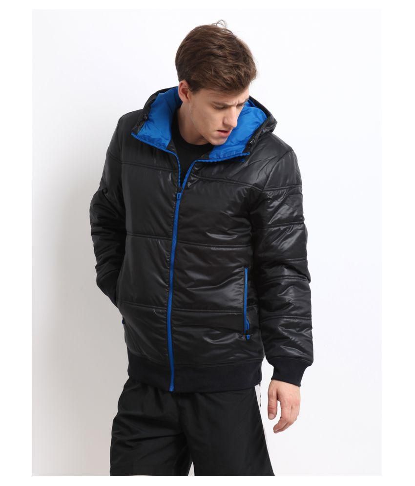 Adidas Black Quilted & Bomber Jacket - Buy Adidas Black Quilted ...