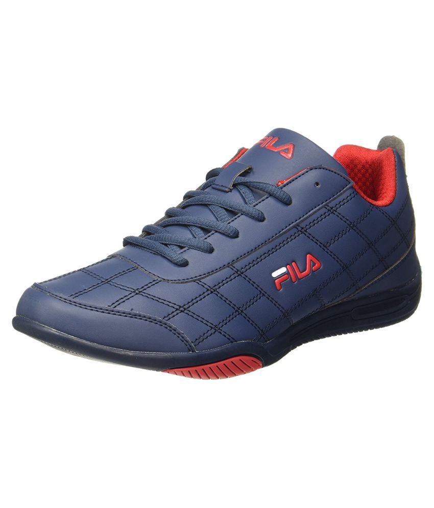 fila blue running shoes