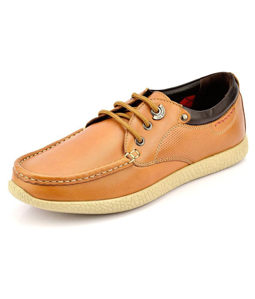 Lee Cooper LC2229 Tan Casual Shoes 