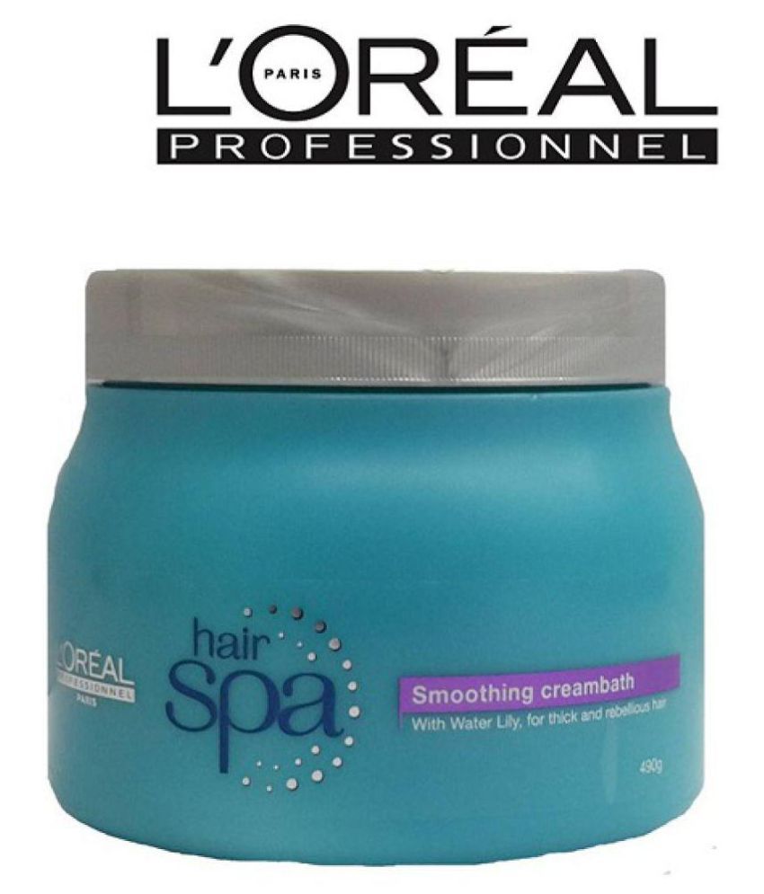 loreal spa smoothing creambath