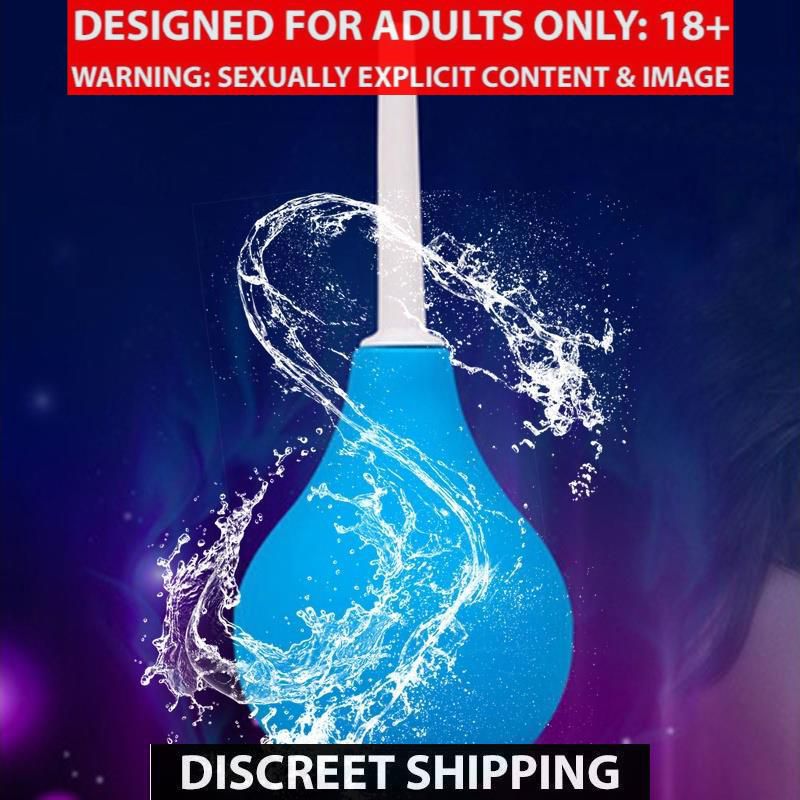 New Rectal Syringe Clean Stream Anal Douche Enema Colon System Cleaning
