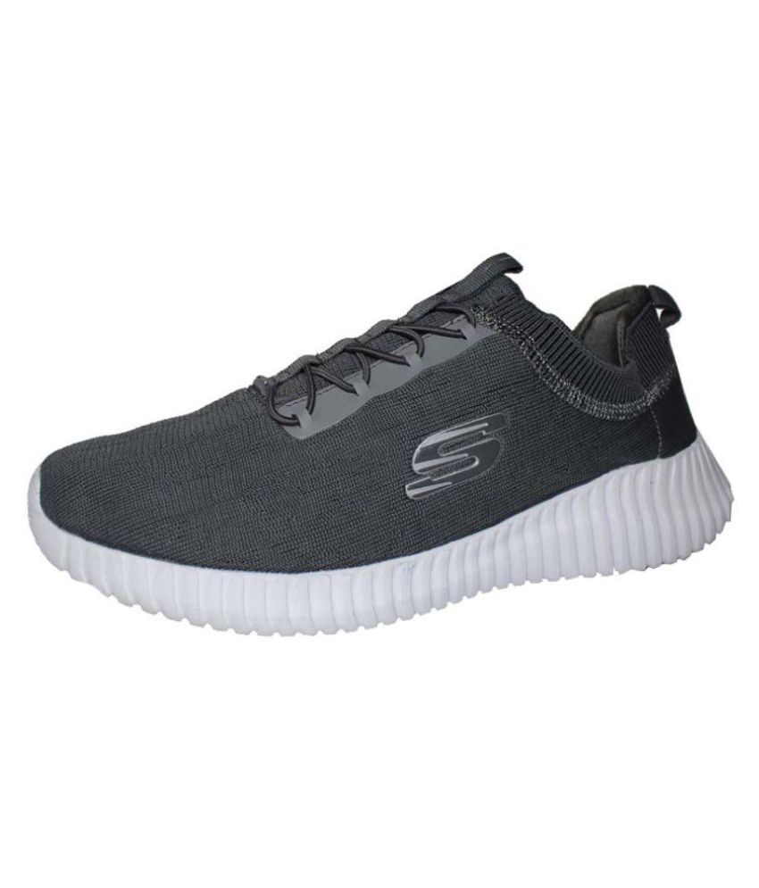 SKECHERS PERFORMANCE Gray Running Shoes - Buy SKECHERS PERFORMANCE Gray ...