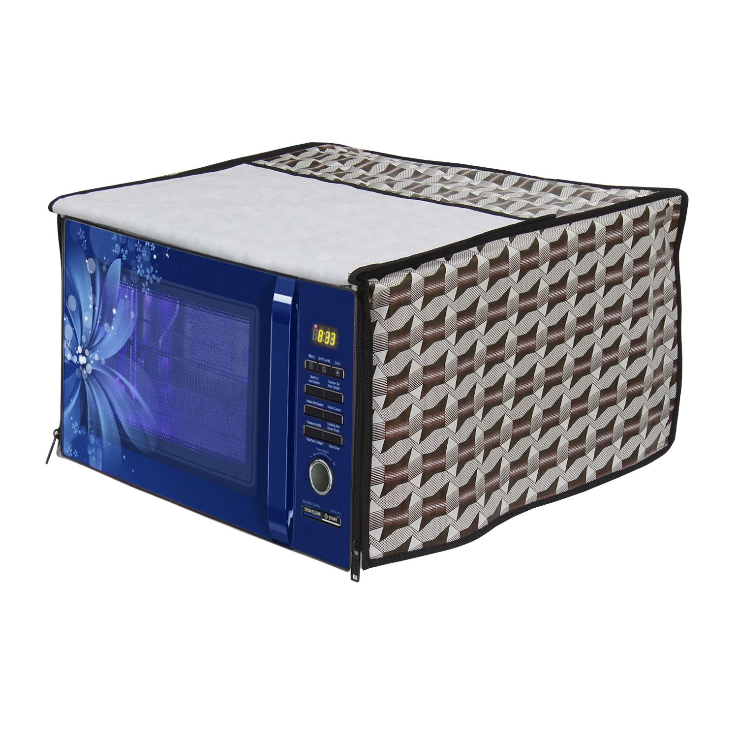 Glassiano Single PVC Panasonic 27 Litre NN CT645BFDG Microwave Cover