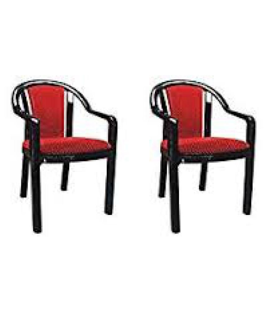 Supreme Ornate Plastic chairs (Set of 2) - Buy Supreme Ornate Plastic