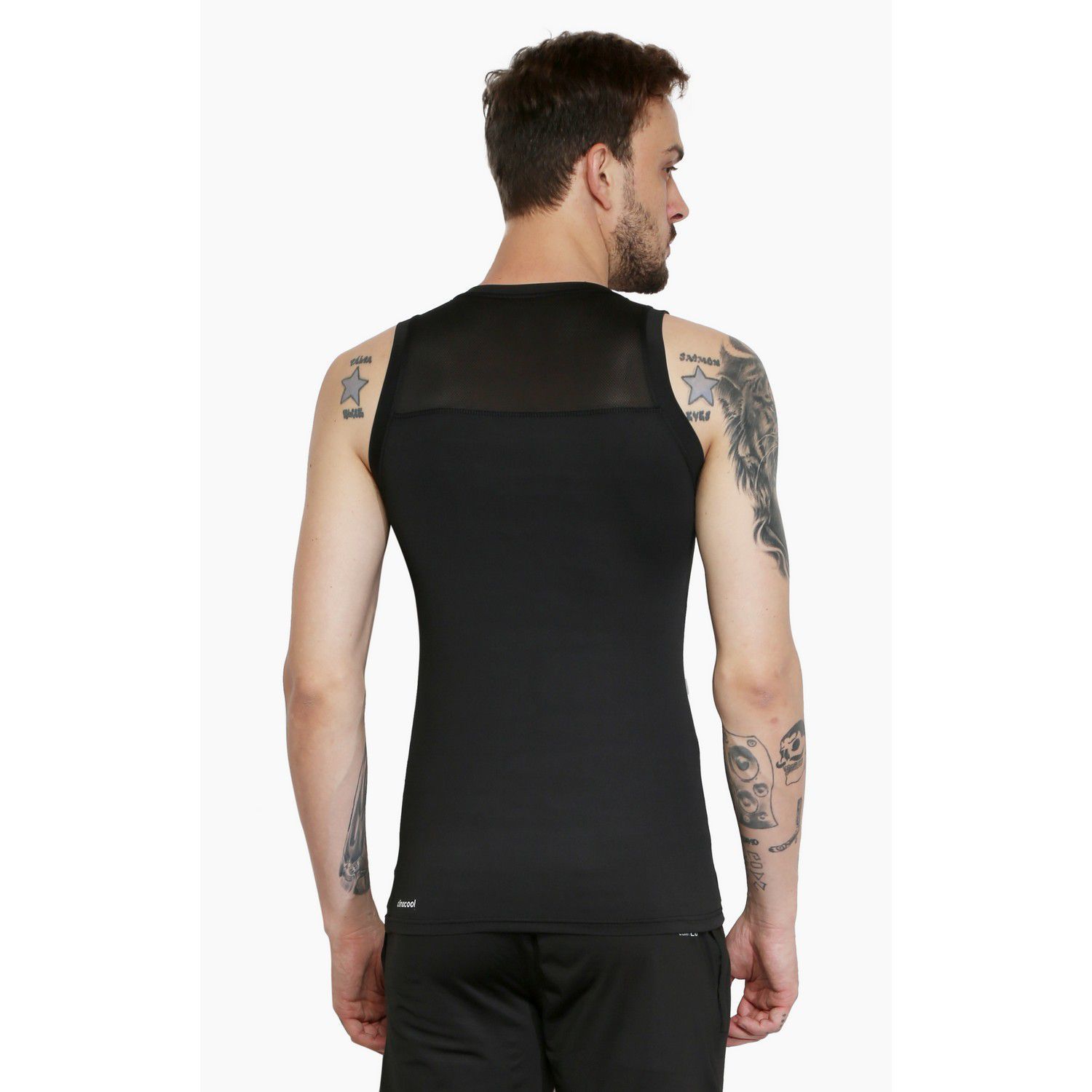 Adidas Black Sleeveless Vests - Buy Adidas Black Sleeveless Vests ...