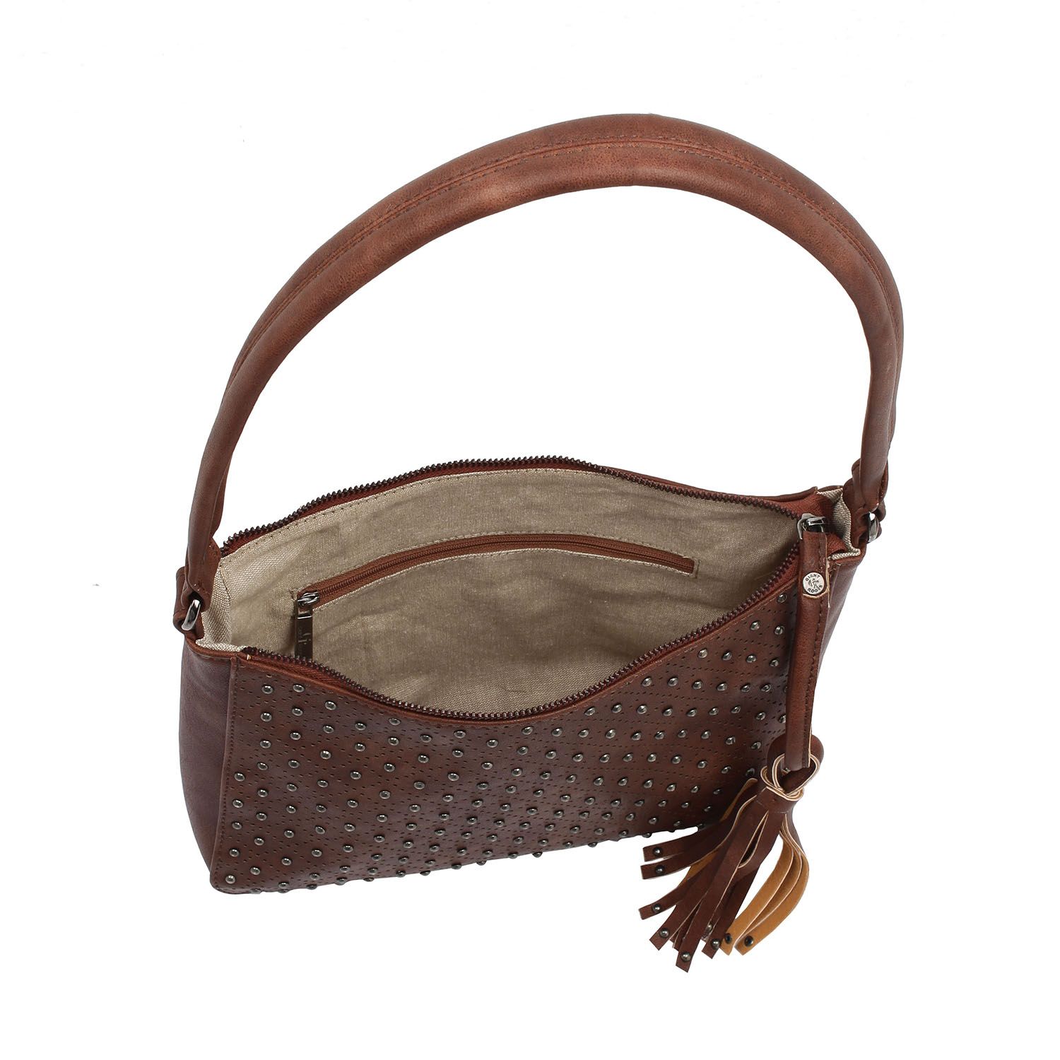 Giant Roots Brown Faux Leather Shoulder Bag Buy Giant Roots Brown