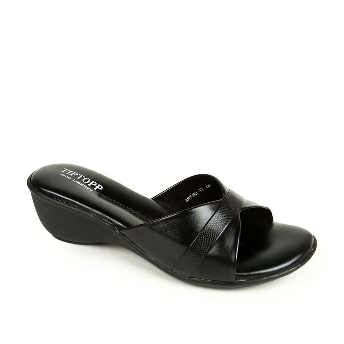     			Tiptopp - Black Women's Slip On Heels