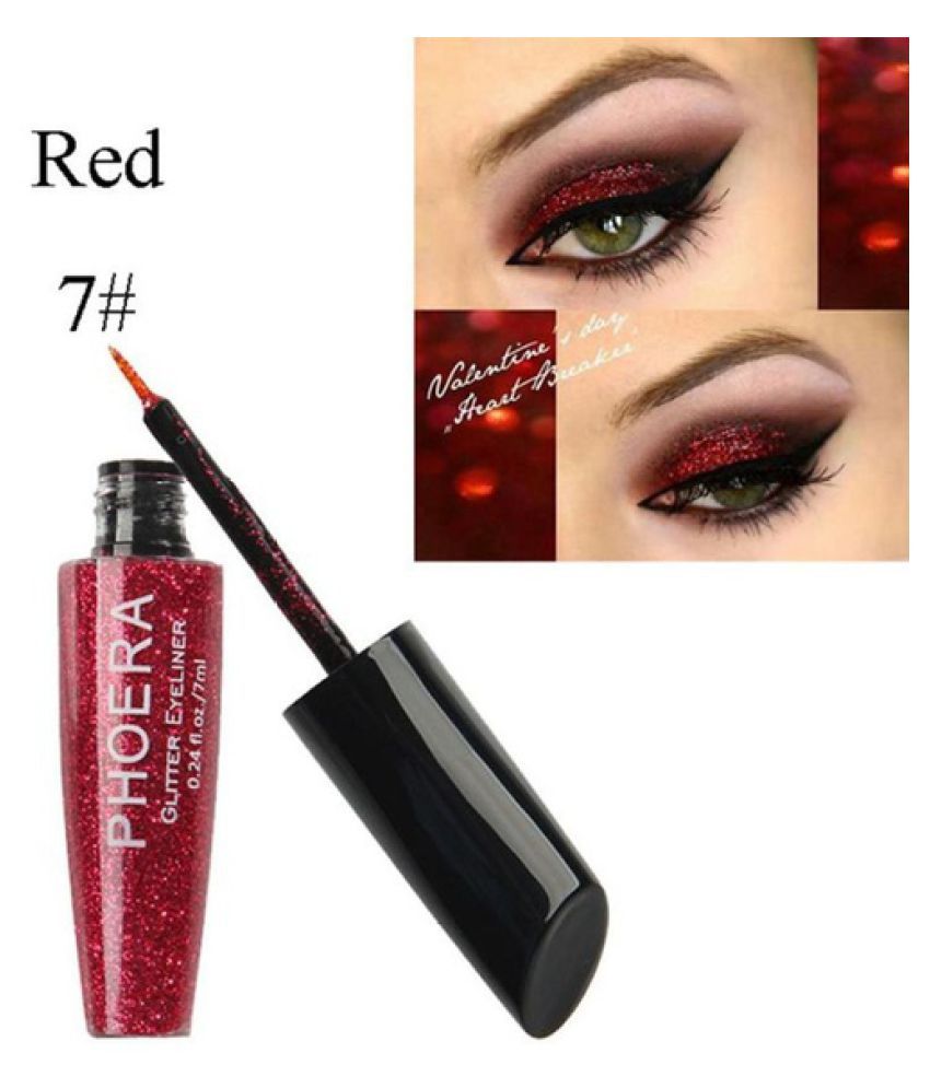 red gel eyeliner