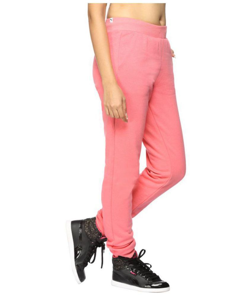 Buy Puma Poly Cotton Trackpants - Pink Online at Best Prices in India ...