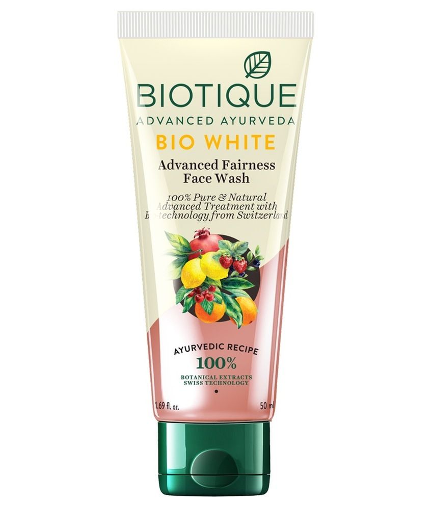 bio white face wash review