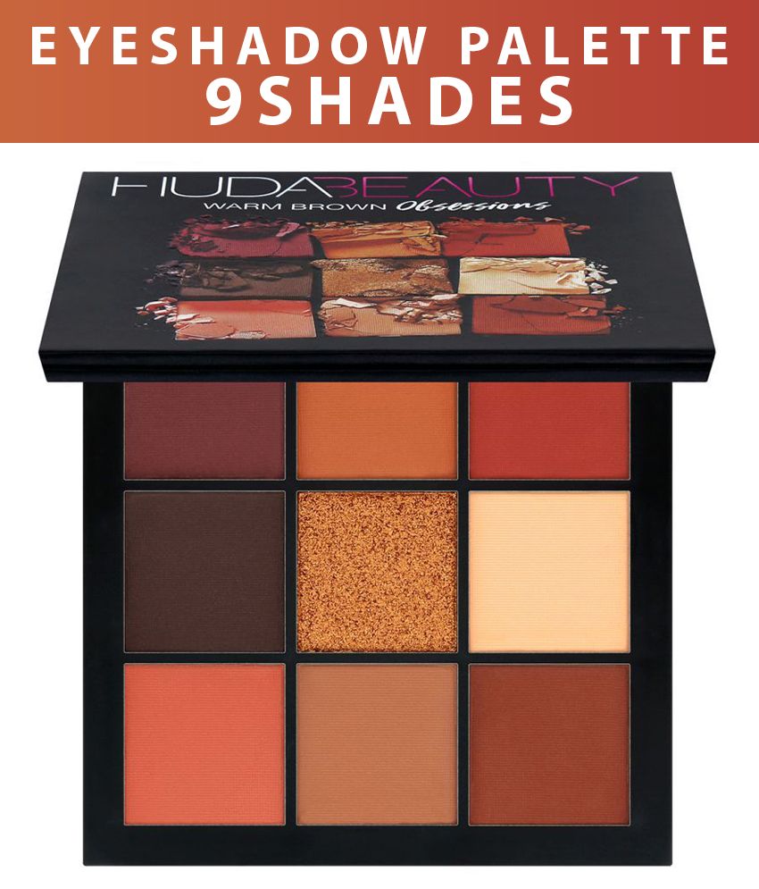 Huda Beauty Obsessions Eyeshadow Palette Warm Brown Buy Huda Beauty