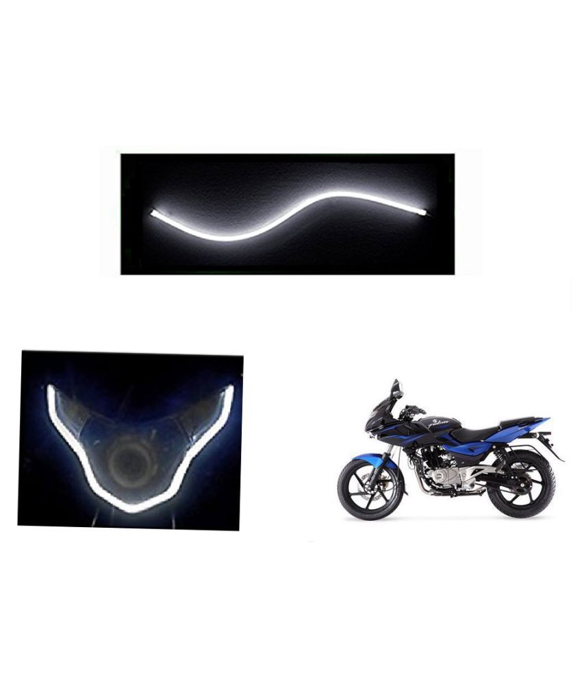 Speedwave Flexible 30cm Bike Headlight Neon Led Drl Tube White For