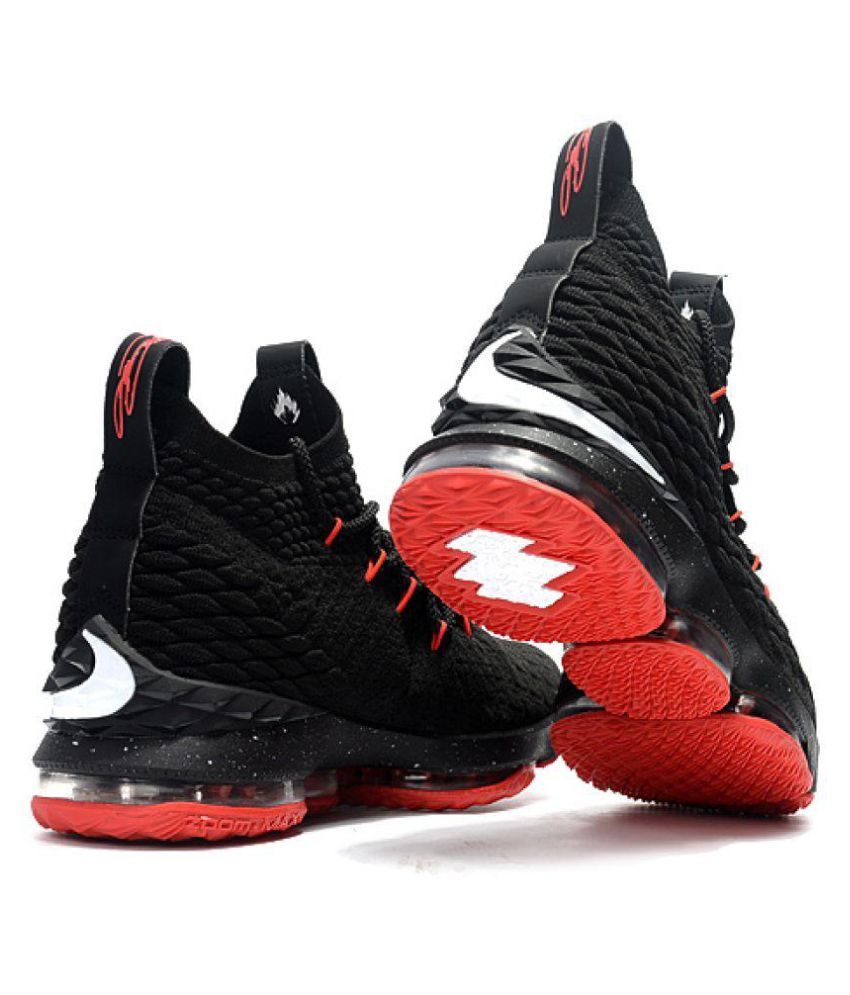 Nike Lebron 15 "Hardwood Classic" Black Basketball Shoes