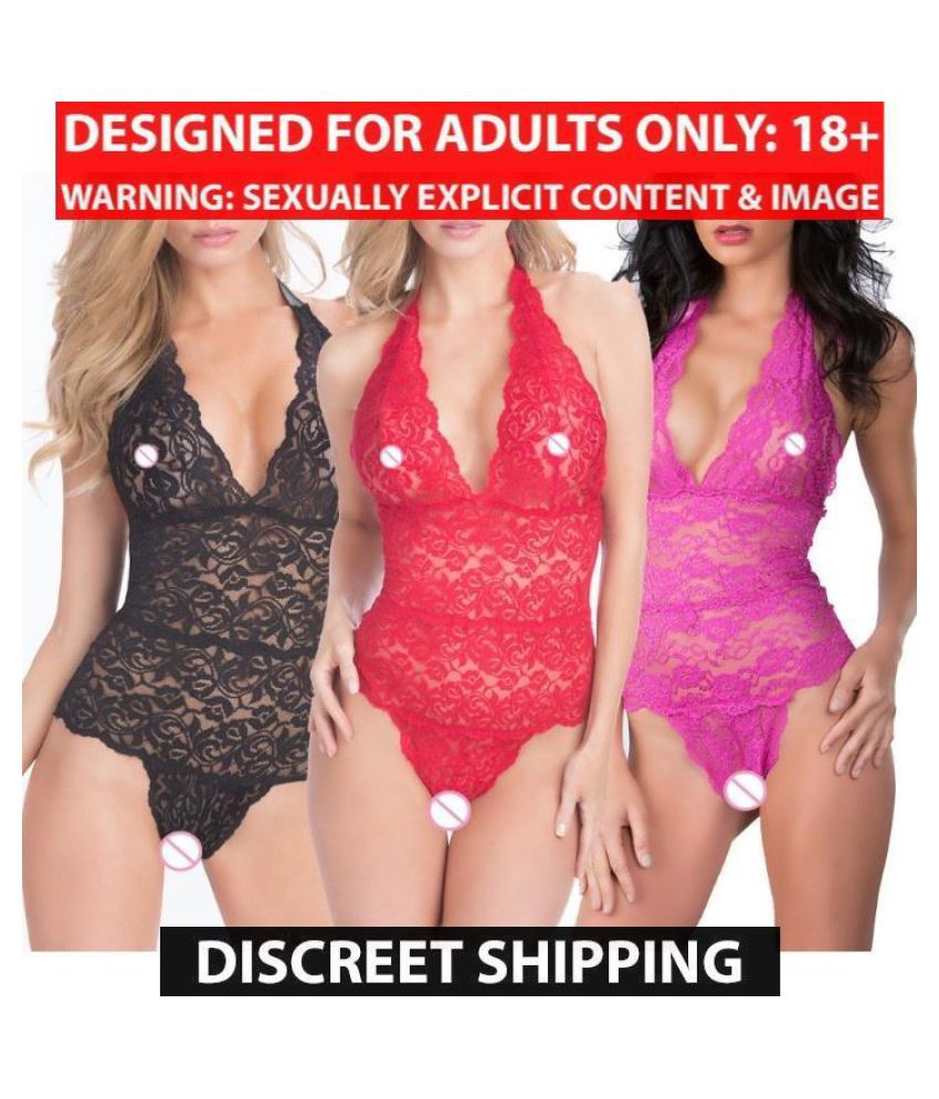 Doll One Piece Porn - Doll sexy Teddy lingerie Hot lace plus size sexy erotic ...
