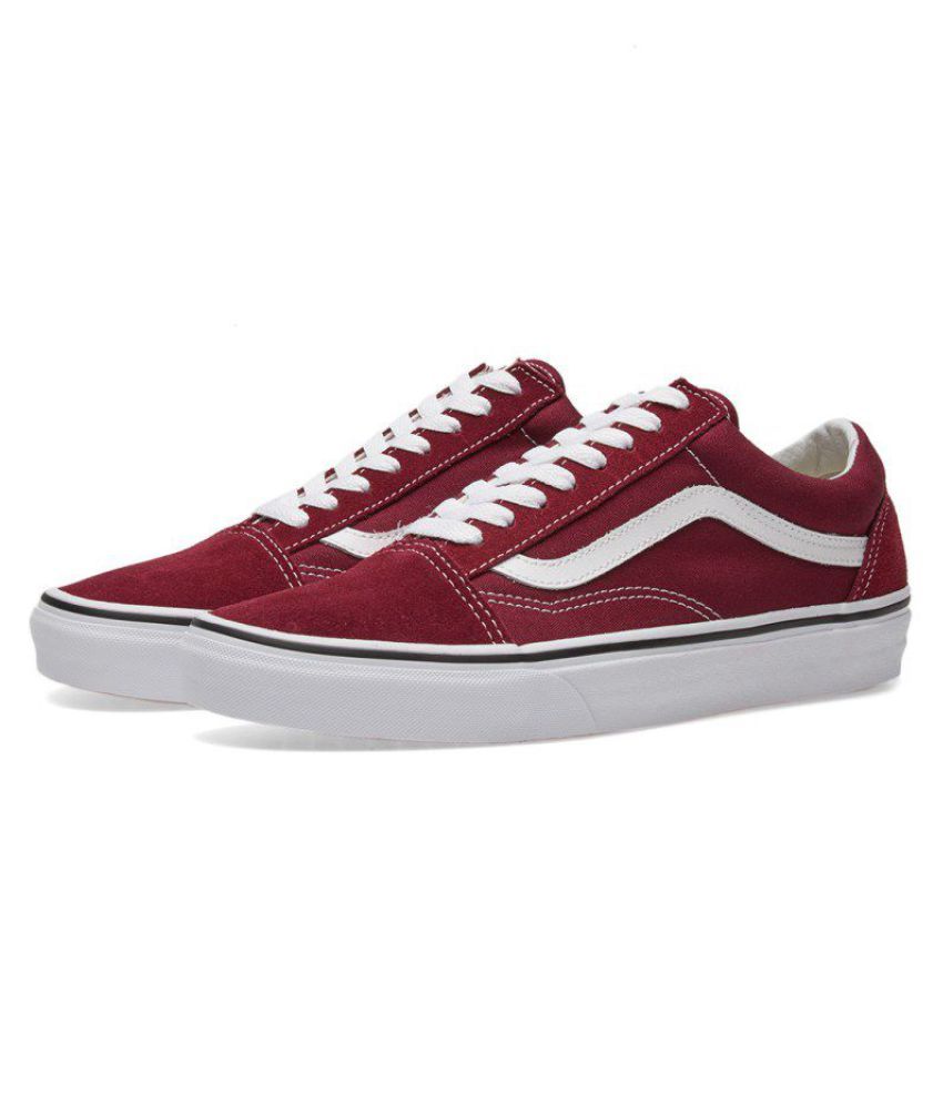 old skool maroon