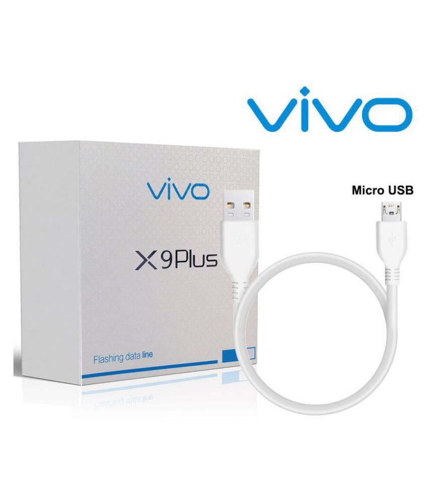 Vivo USB Data Cable White 1 Meter Best Quality Cable All Cables