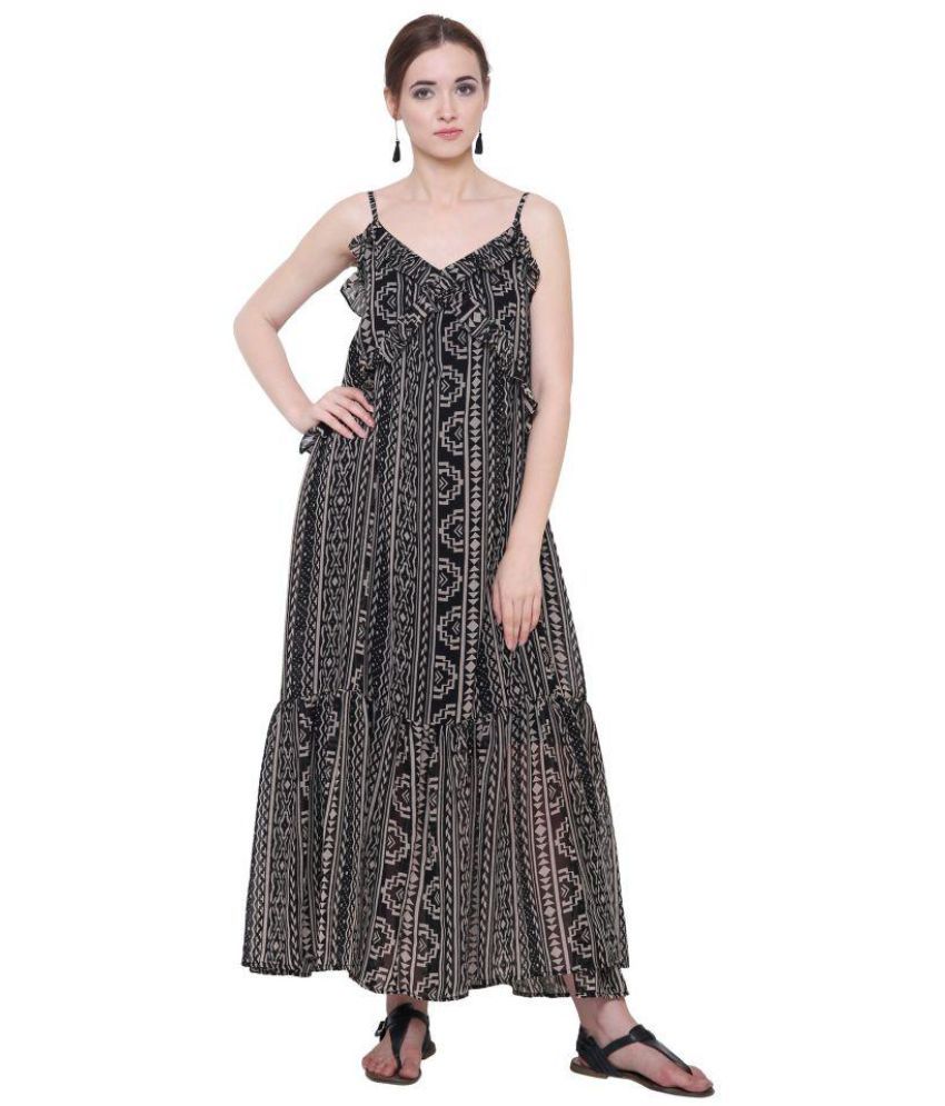 multi color gown