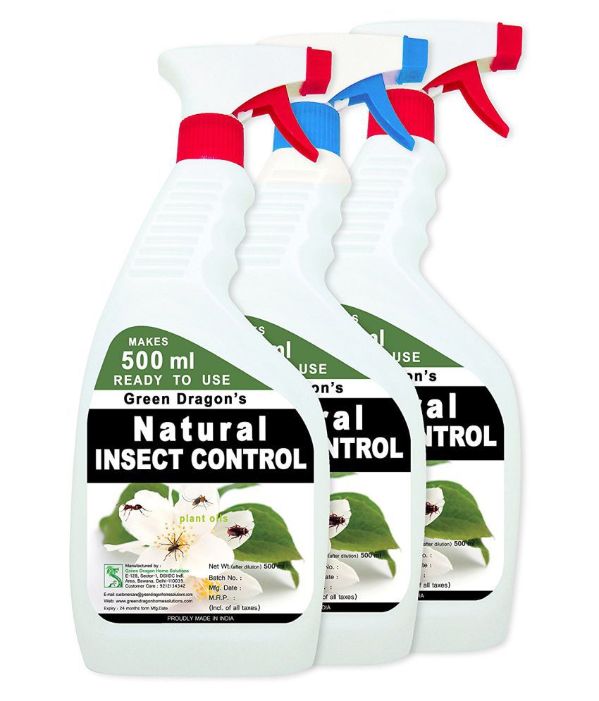     			Green Dragon's Natural Insect Control Concentrate pack of 3 (1500 ml)