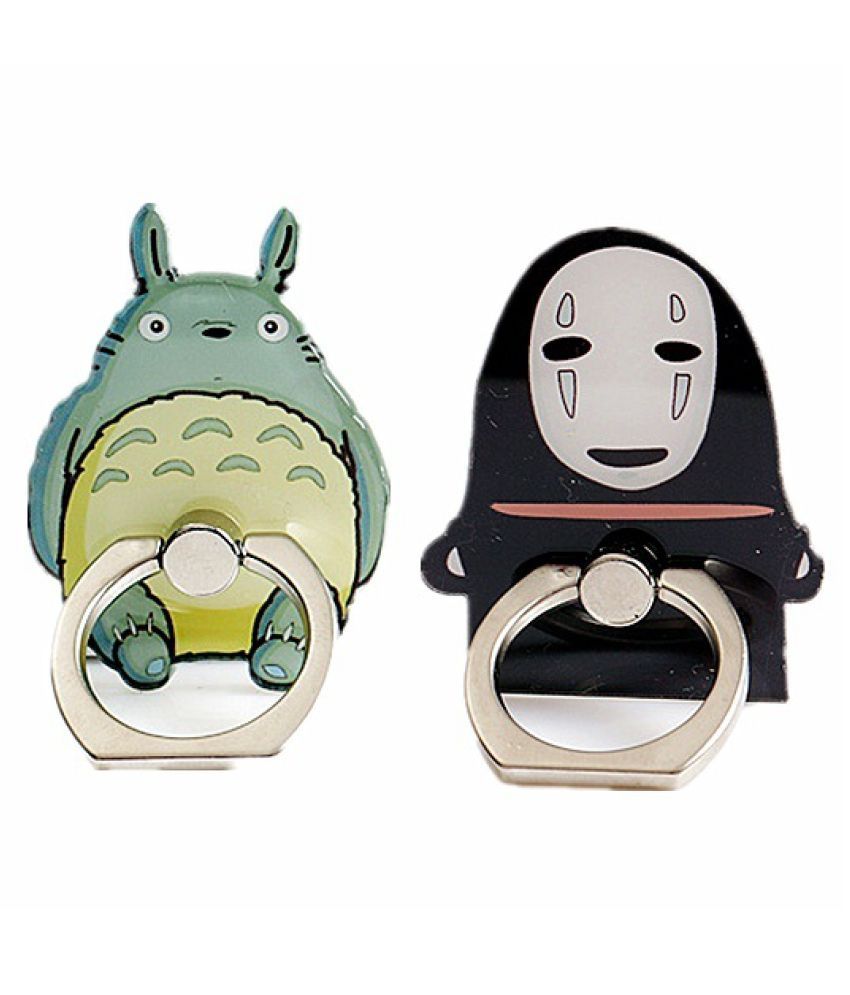 Studio Ghibli Totoro Sailor Moon Luffy Naruto Detective Cona Figure Metal  Finger Ring Mobile Phone Smartphone Stand HolderTD - Mobile Enhancements  Online at Low Prices | Snapdeal India