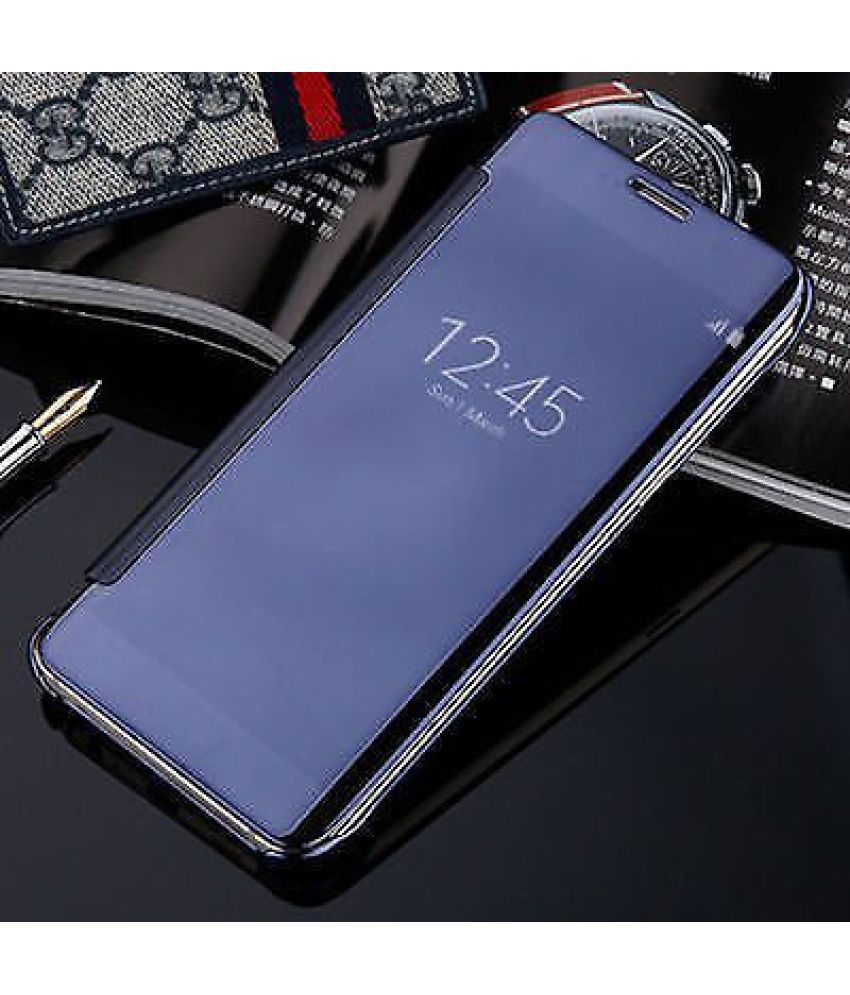 Samsung Galaxy Note 8 Flip Cover by SSS - Blue - Flip Covers Online at