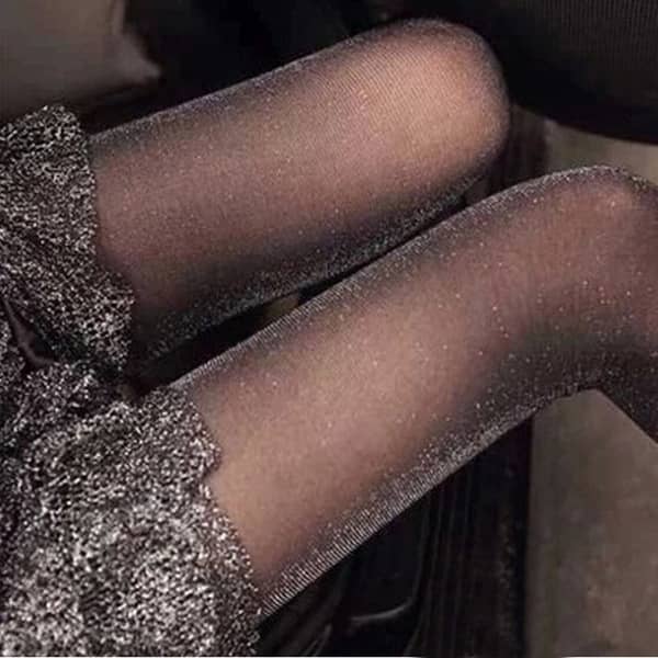 New High Quality Sexy Women Shiny Pantyhose Glossy Tights Shimmer Silver  Glitter Stockings: Buy Online at Low Price in India - Snapdeal