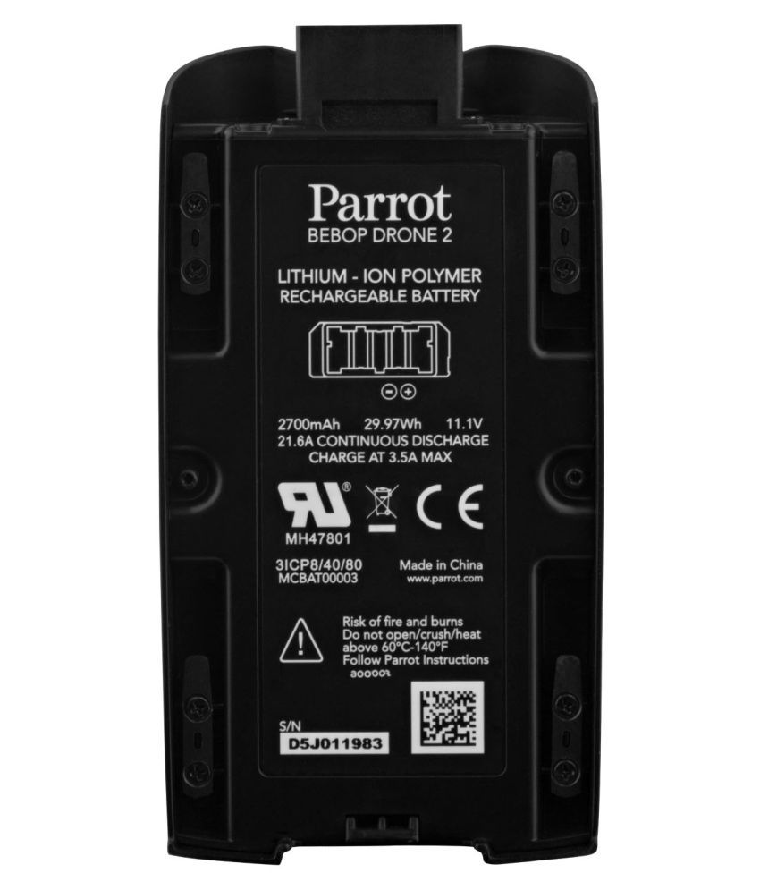 parrot bebop 2 battery 2700mah