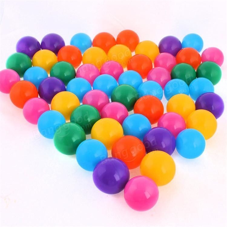 Plastic balls for pools - 100 pcs - diameter 7 cm each ball - Buy ...