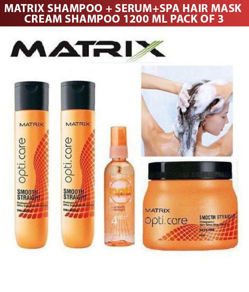 Matrix Matrix Opti Care Shampoo+ Serum+Spa Hair Mask Cream Shampoo 1200