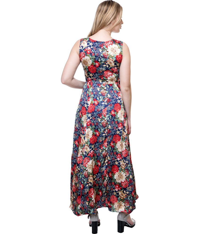 multi color gown