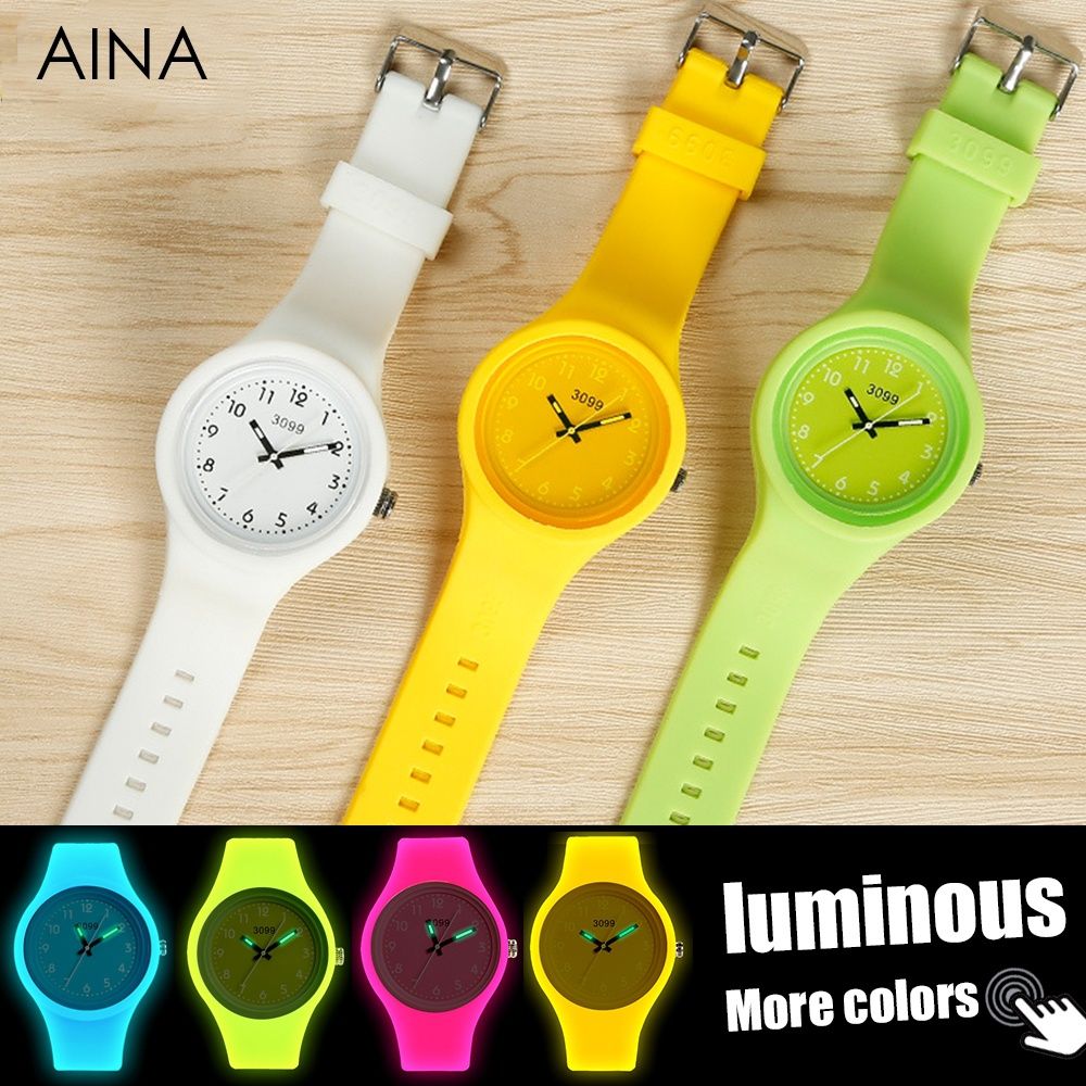 12 colour strap watches