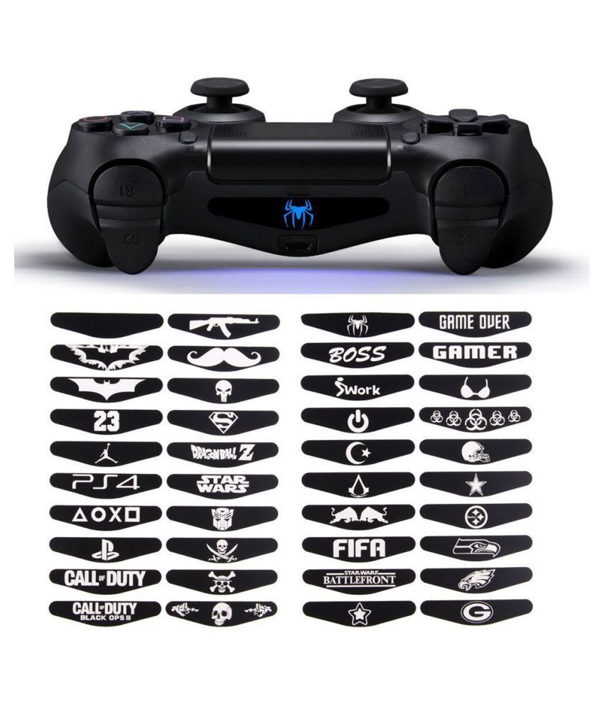 Controller Gamepad Led Light Bar Cover Skin Sticker For Ps4 Dualshock 4 Controller Led Skin Sticker 30 40 Pcs Buy Controller Gamepad Led Light Bar Cover Skin Sticker For Ps4 Dualshock