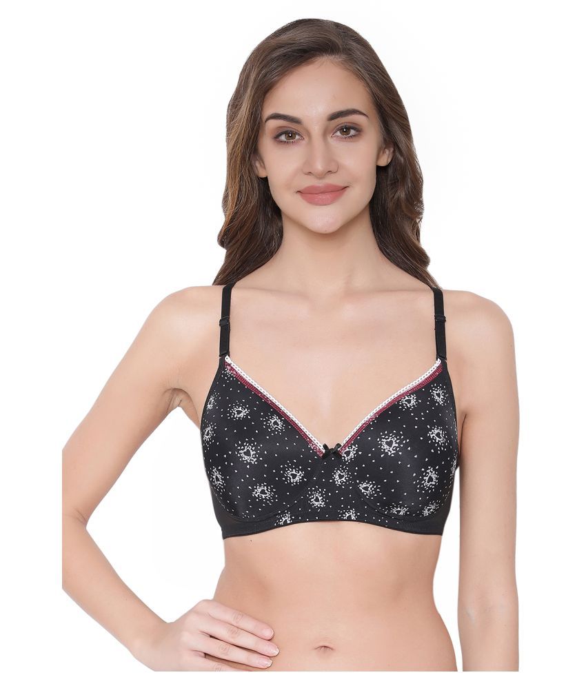     			Clovia Nylon T-Shirt Bra - Black