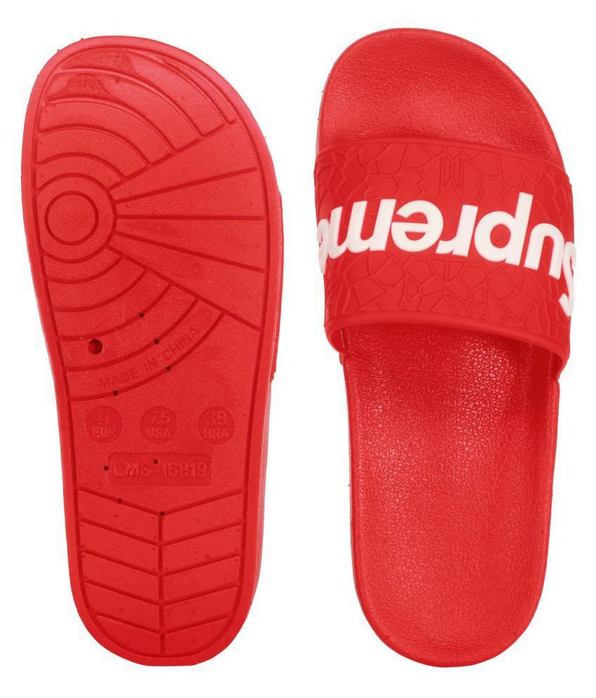 supreme flip flops real price