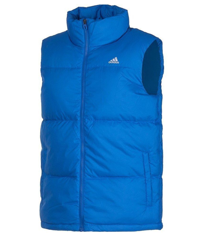 adidas blue vest