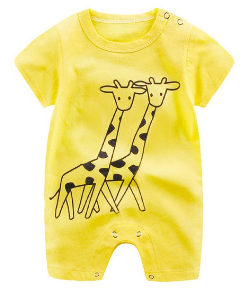 newborn baby yellow clothes