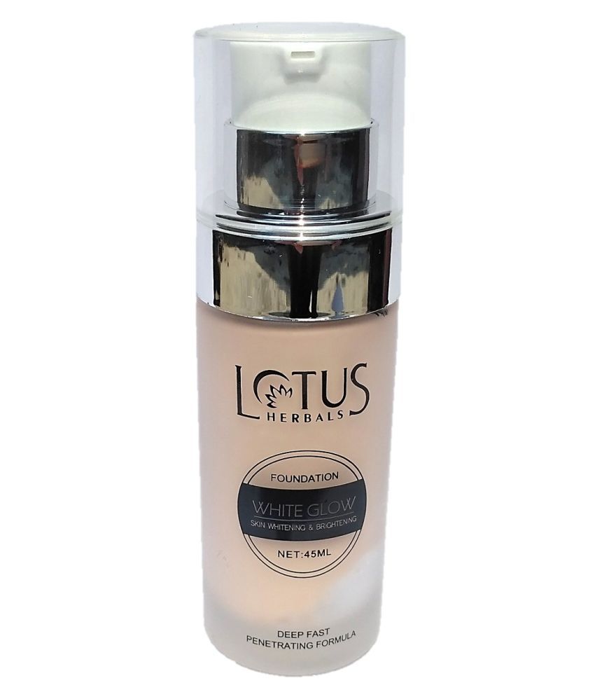 lotus white glow foundation