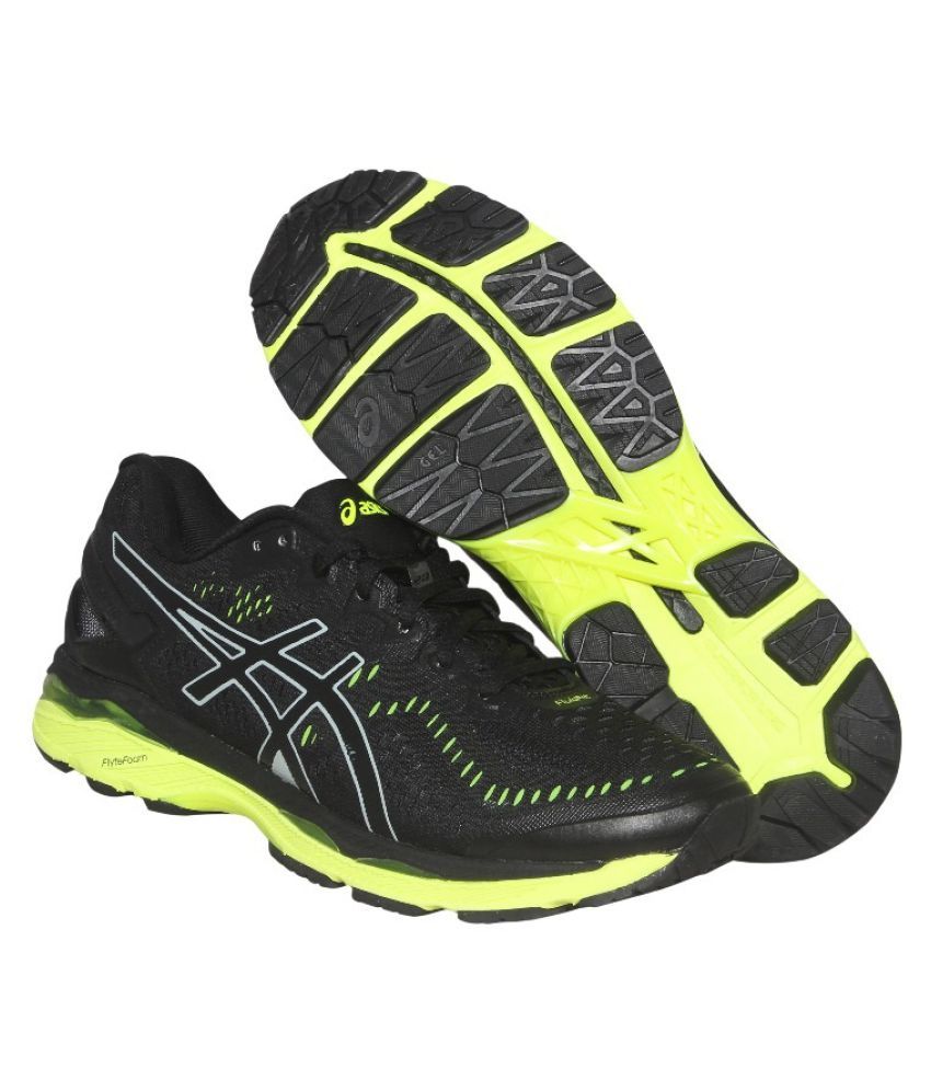 asics kayano all black