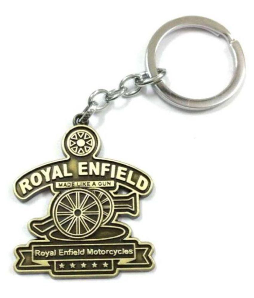 Lucky Traders Heavy metal keychain For Royal Enfield Bullet Classic