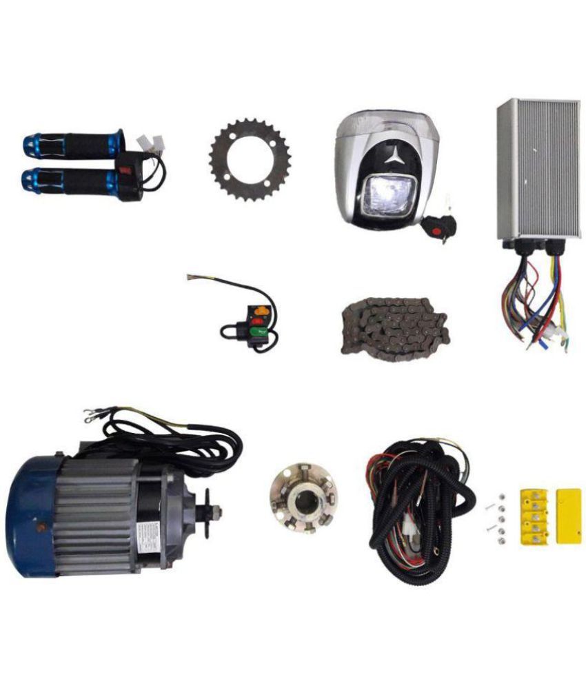 Humser Pedal Electric Rickshaw Conversion Motor Kit 48v 1000w Bldc Traction Motor Buy Online At Best Price On Snapdeal