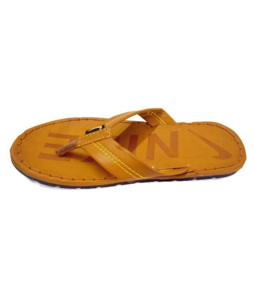 nike brown thong flip flop