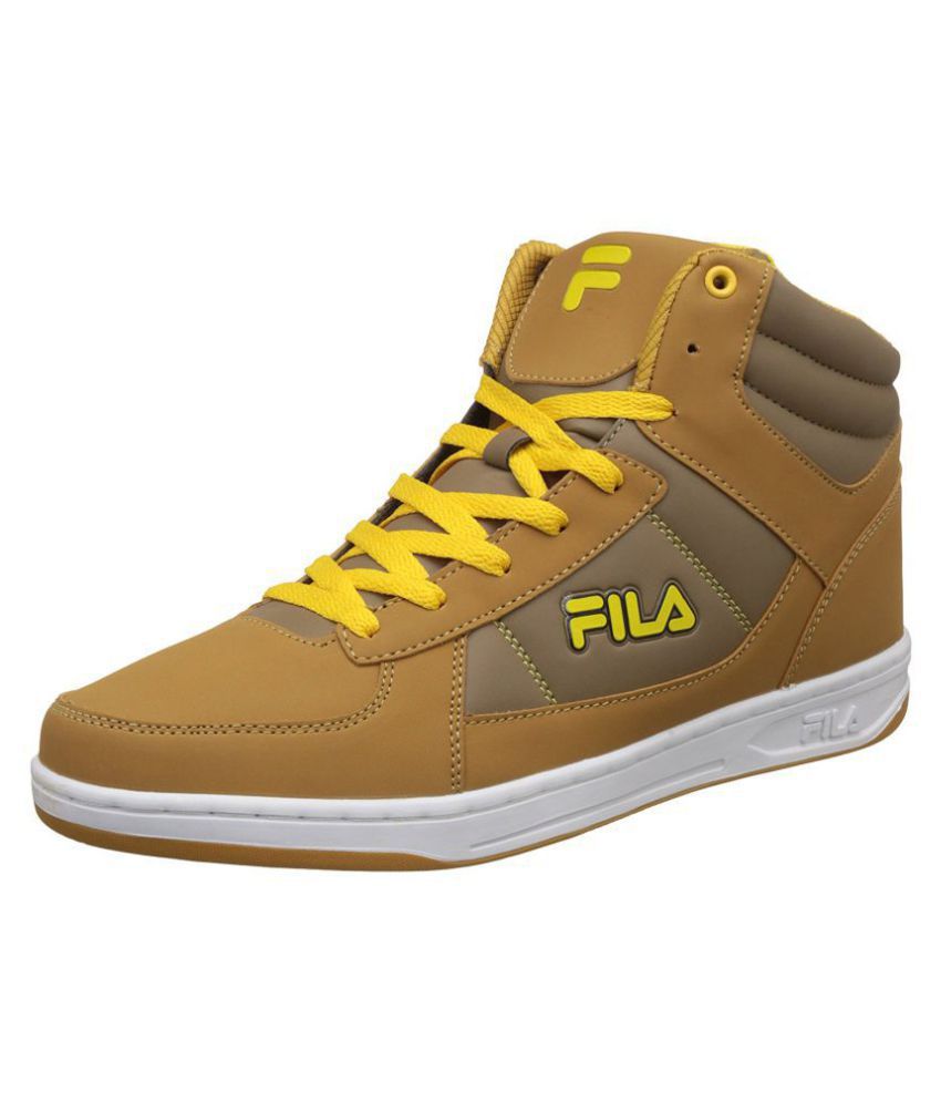 Fila Sneakers Tan Casual Shoes - Buy Fila Sneakers Tan Casual Shoes ...
