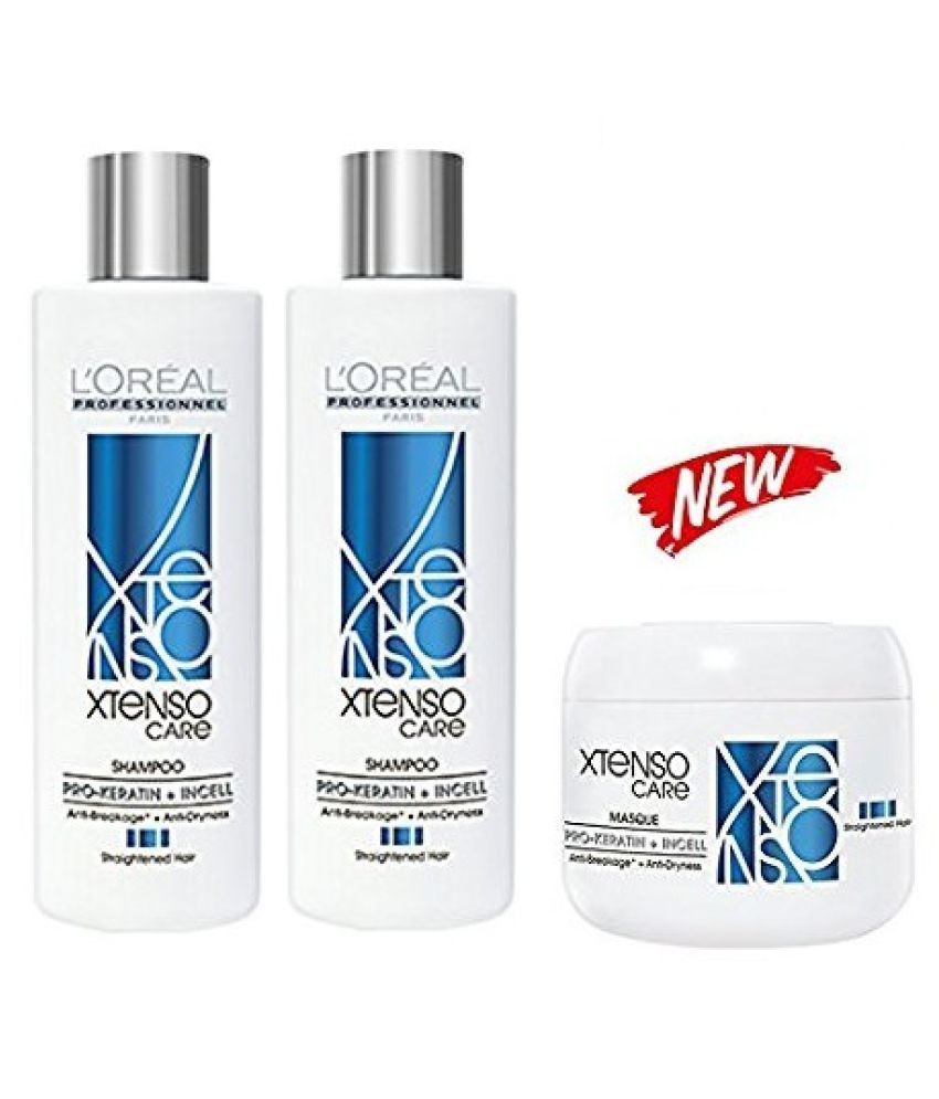 L'oreal Professional XTenso Care Shampoo With Masque Hair Mask Cream