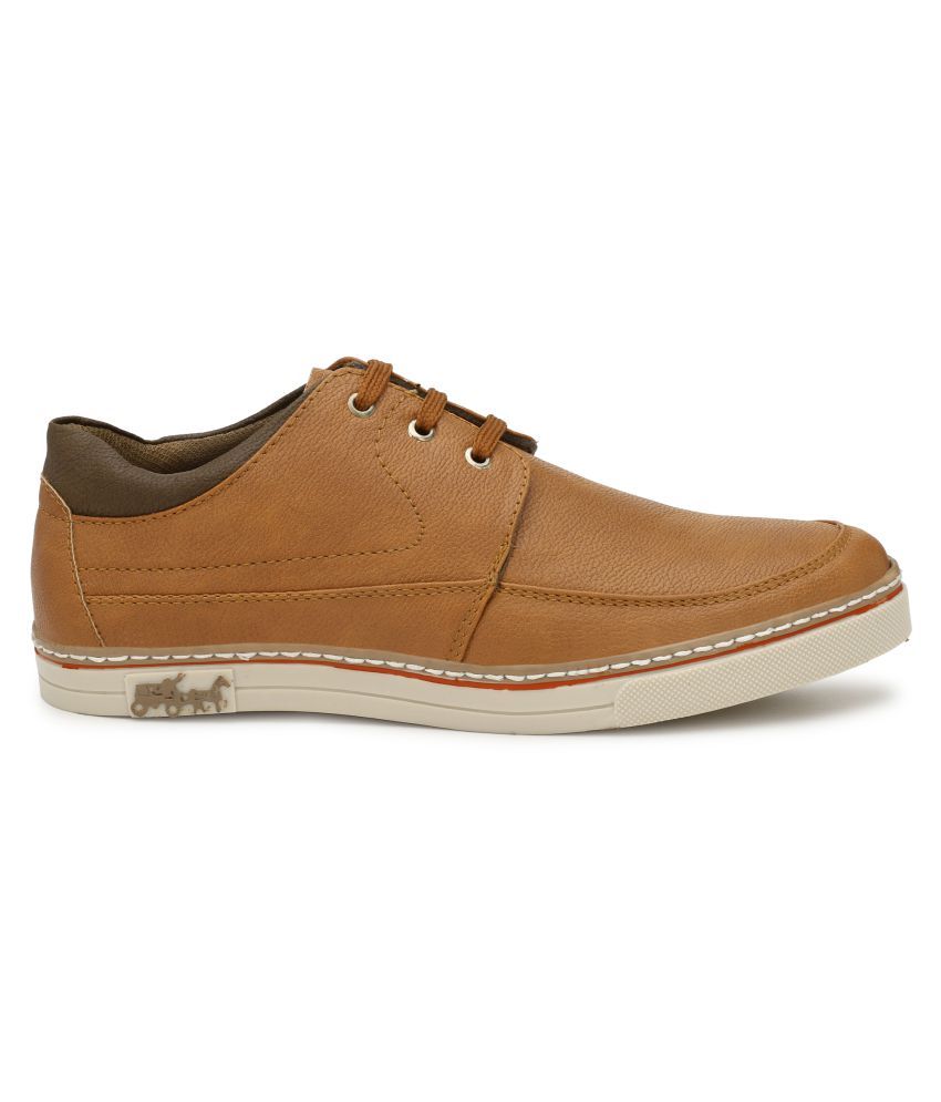 Shoe Smith Tan Casual Shoes - Buy Shoe Smith Tan Casual Shoes Online at ...