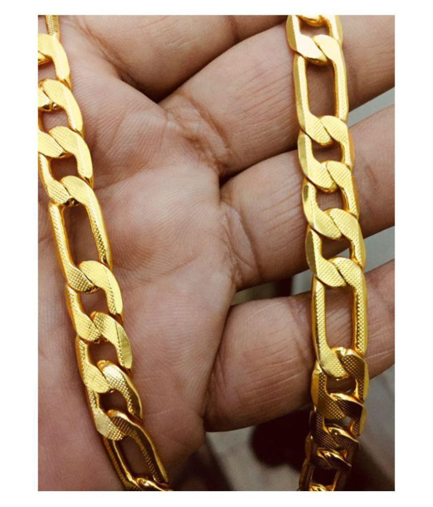 One Gram 22kt Gold Plated Neck Chain 
