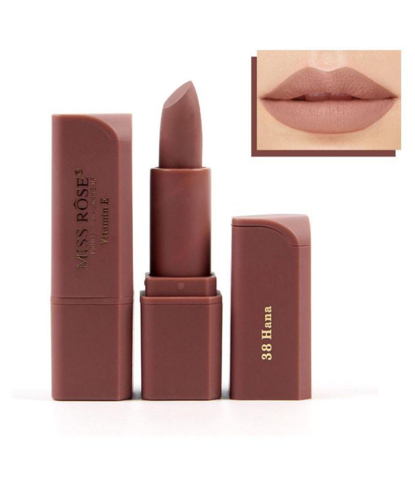 Miss Rose Creme Lipstick brown 3.4 gm: Buy Miss Rose Creme 