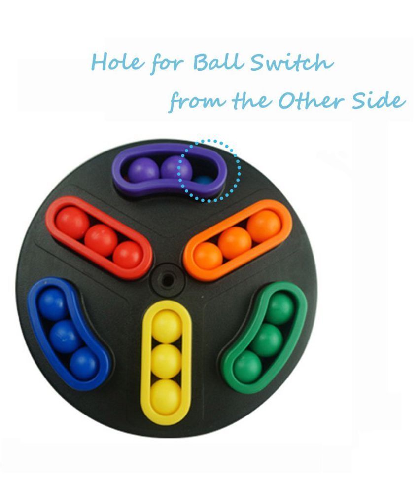 Rose International Back Spin Color Matching Ball Puzzle Game For Kids