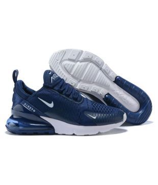 nike 2018 air max 270 midnight navy running shoes